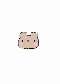(very simple brown bear(heart))