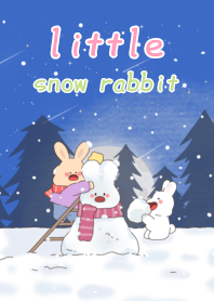 little snow rabbit