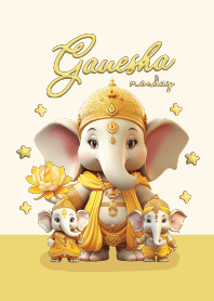 พระพิฆเนศ ร่ำรวย สมหวัง : วันจันทร์