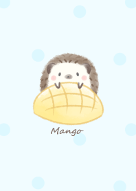 Hedgehog and Mango* -blue- dot