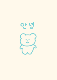 korea bear:)ivorygreen