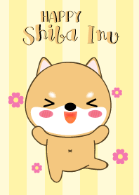 Happy Cute Shiba Inu Theme
