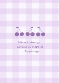cherry (purple check)