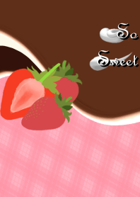 so sweet cream, and strawberry