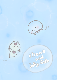 Clione and jelly fish