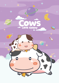 Cows Chic Cloud Violet Line