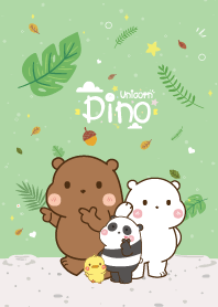 3Bear&Duck Cute Forest Leaf Lover