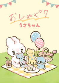 picnic cute rabbit