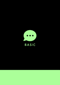 Basic// Black&Candy Green 03