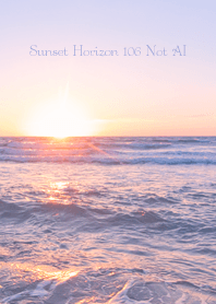 Sunset Horizon 106 Not AI