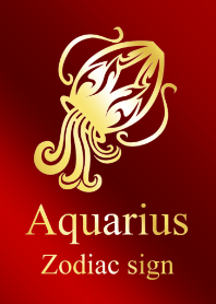 Aquarius Emas Merah