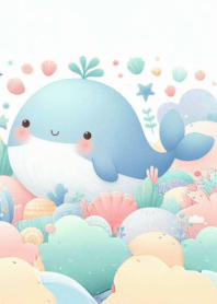 วาฬน้อย สดใส น่ารัก n.22