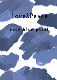 油畫藝術 [navy blue paint18]