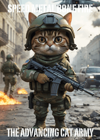 The advancing cat army 23