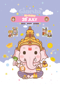 Ganesha x July 28 Birthday