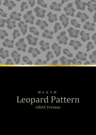 Leopard Pattern BLACK GRAY 17