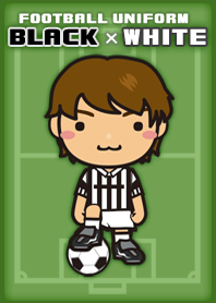 FOOTBALL UNIFORM [BLACK x WHITE]