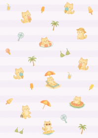 วันหยุดพักผ่อนของแมวในช่วงฤดูร้อน14