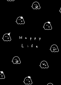 .ผีน่ารัก. black white