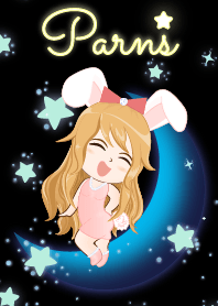 Parns - Bunny girl on Blue Moon