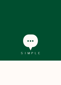 SIMPLE(beige green)V.1668b