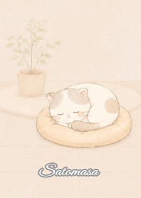 Cozy Lazy Cat: Satomasa