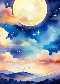 グングン運気UP✨星空と満月