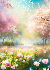Beautiful real scenery(Spring-672)