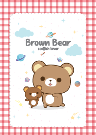 Brown Bear Scottish Red