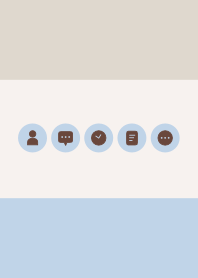 SIMPLE(beige blue)V.4b