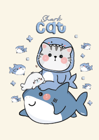 Cat baby shark