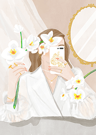 Aesthetic Vintage Girl