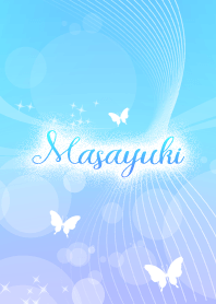 Masayuki skyblue butterfly theme