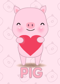 Love Cute Pig theme