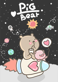 pig and bear (go to space3)
