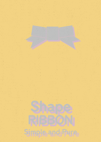 Shape RIBBON smile
