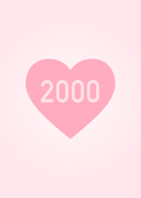 2000年生まれ/シンプルピンク着せ替え