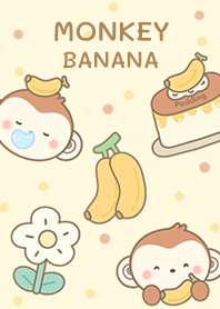 Monkey Love Yellow Bananas!