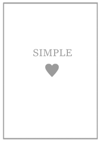 SIMPLE HEART =gray=