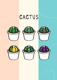 Cute cactus!(soft three colors)
