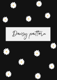 daisy_pattern #black