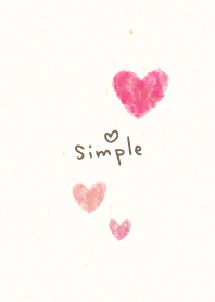 Watercolor heart Japanese paper24 J
