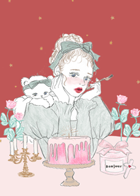 Red heart -joyful-