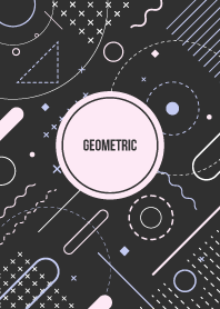 Geometric Black 68
