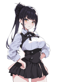 她一臉嫌棄的瞪著你 20