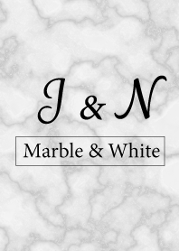 J&N-Marble&White-Initial