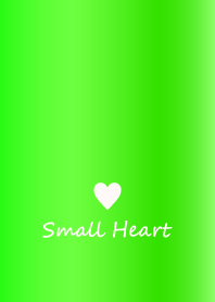 Small Heart *GlossyGreen 15*