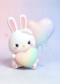 Cute little pink bunny 3_18