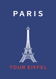 フランス パリ エッフェル塔ブルー