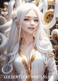 Golden White Snake of Luck 64